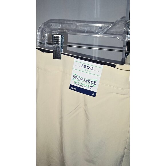 Izod Women's Golf Skort - Tan - Size 4 - NWT - Picture 2 of 6